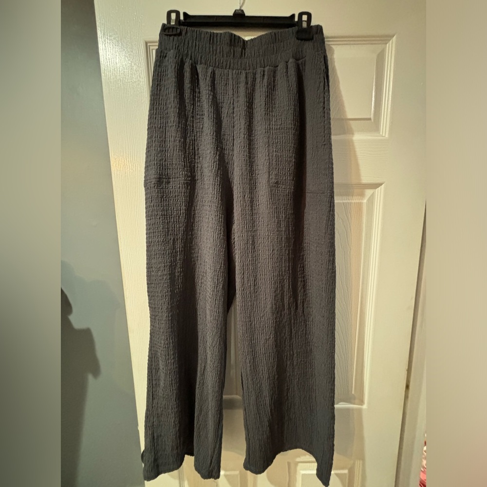 Free People FP beach wide leg light weight pants size small
